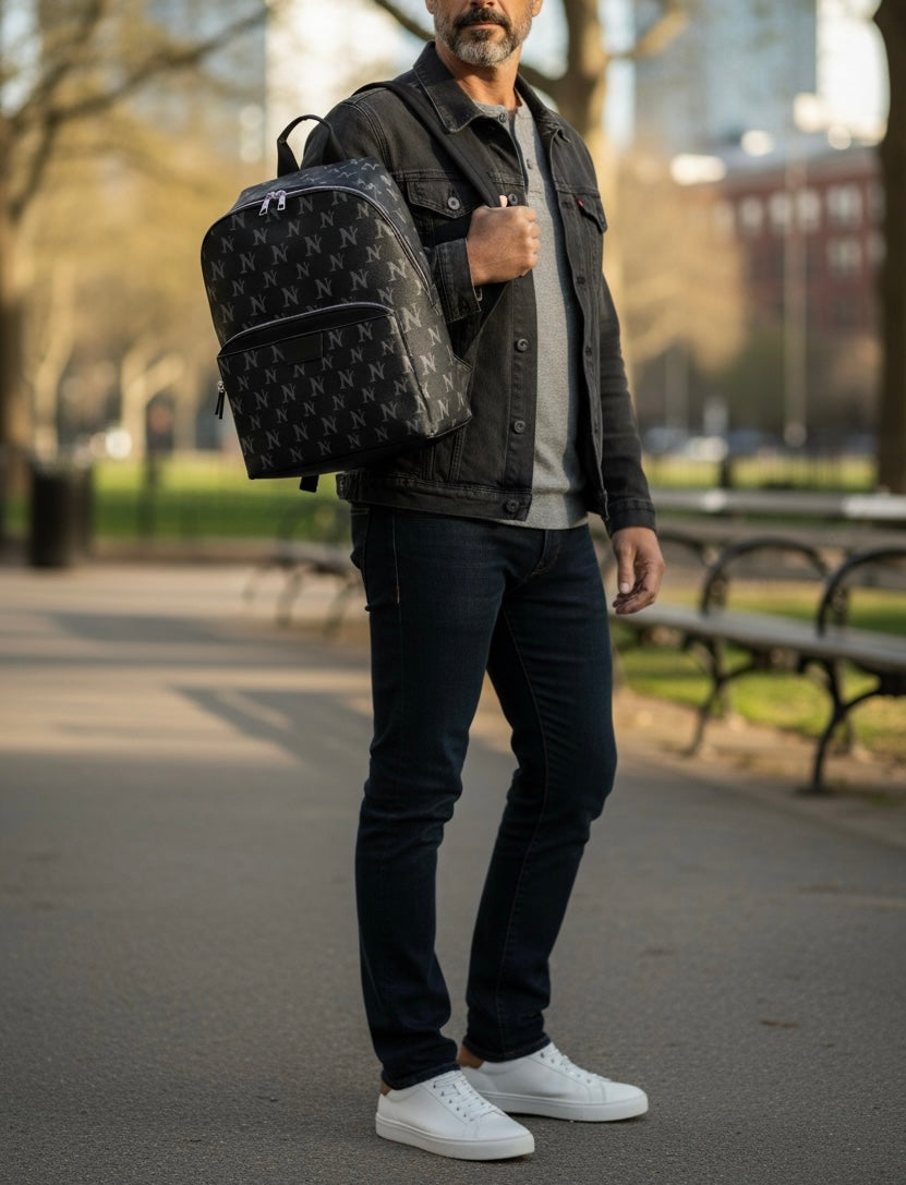 Signature Monogram Backpack