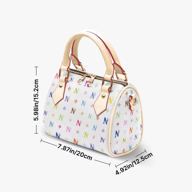 Multi Color Boston Bag - Small