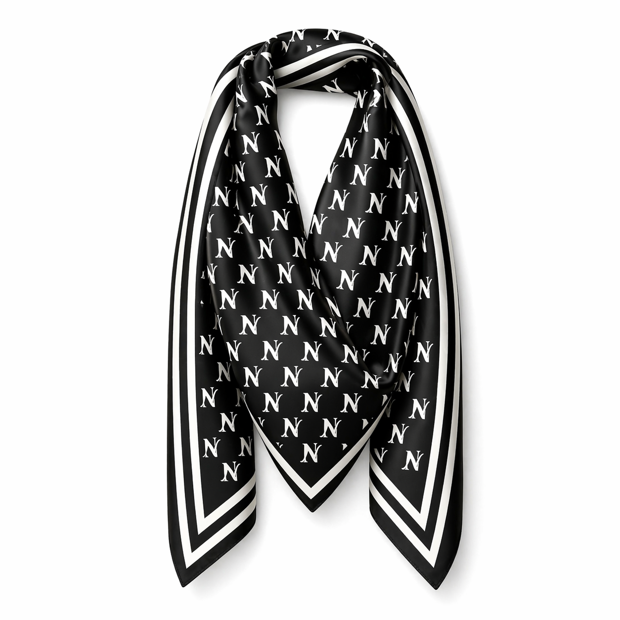 Signature Monogram Scarf- Oversize