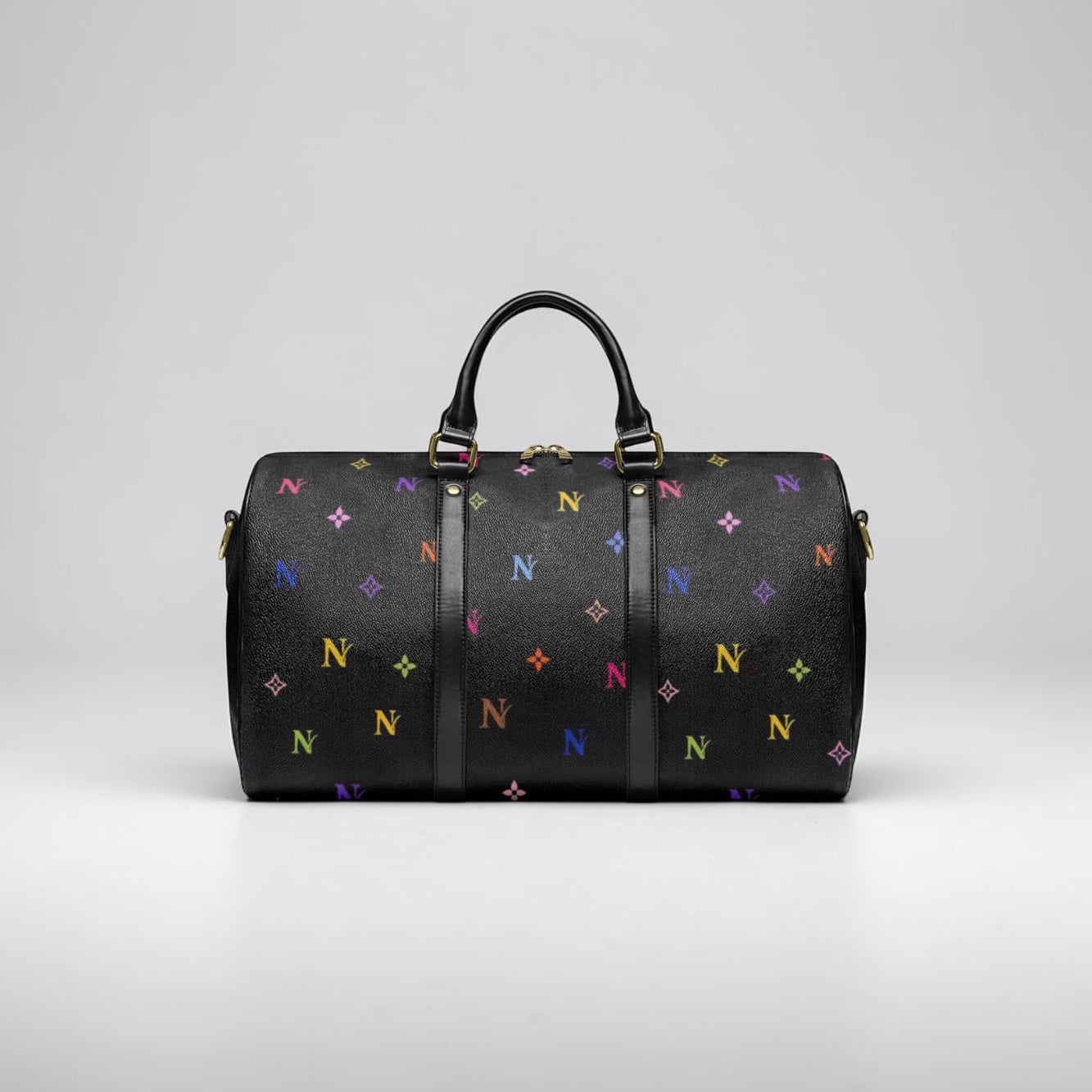 Monogram Duffle- Multicolor/ Black