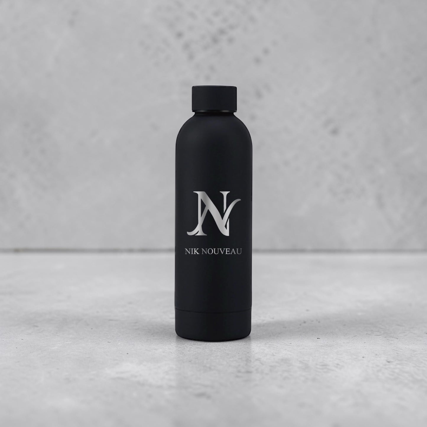 Matte Black Signature Hydration Bottle