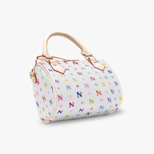 Multi Color Boston Bag - Small