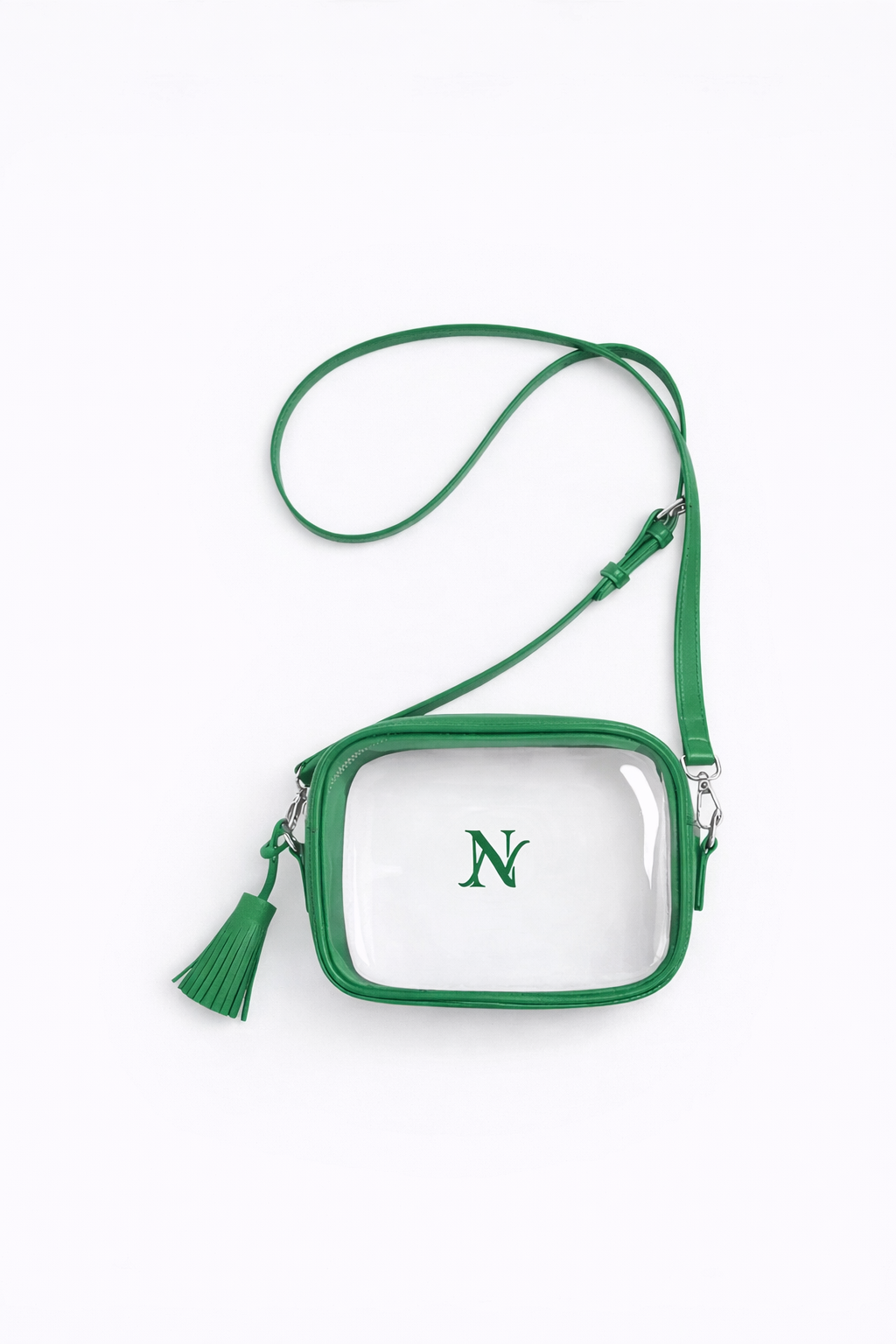 Clear Camera Bag Green