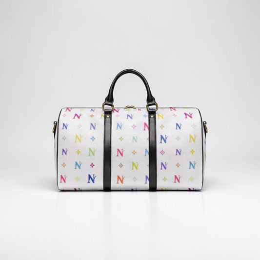 Monogram Duffle- Multicolor/White