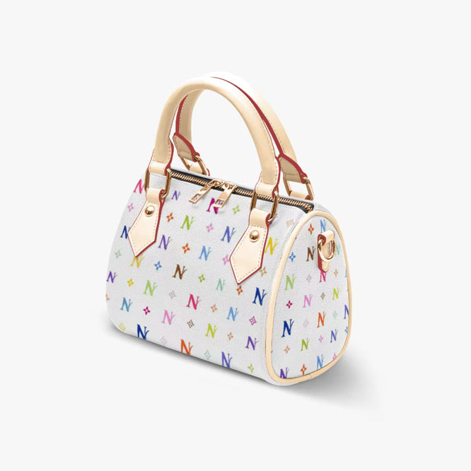 Multi Color Boston Bag - Small