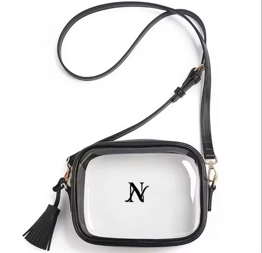 Clear Camera bag- Black