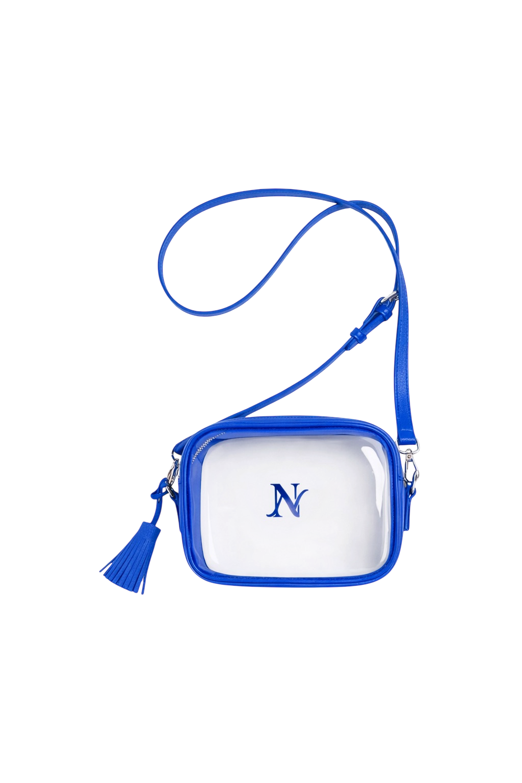 Clear Camera Bag- Blue