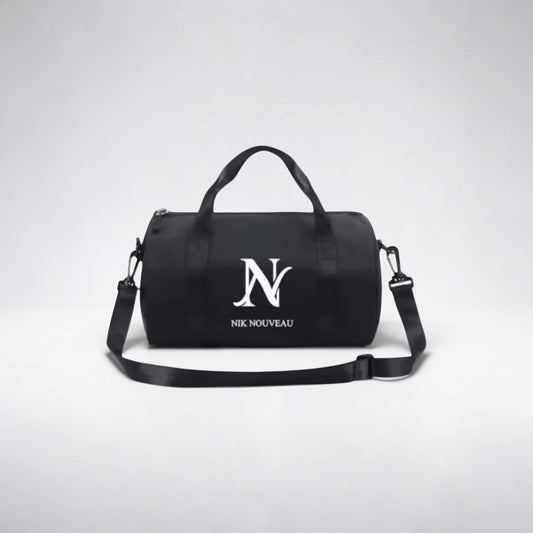Nik Nouveau Mini Gym Bag- Black/ White