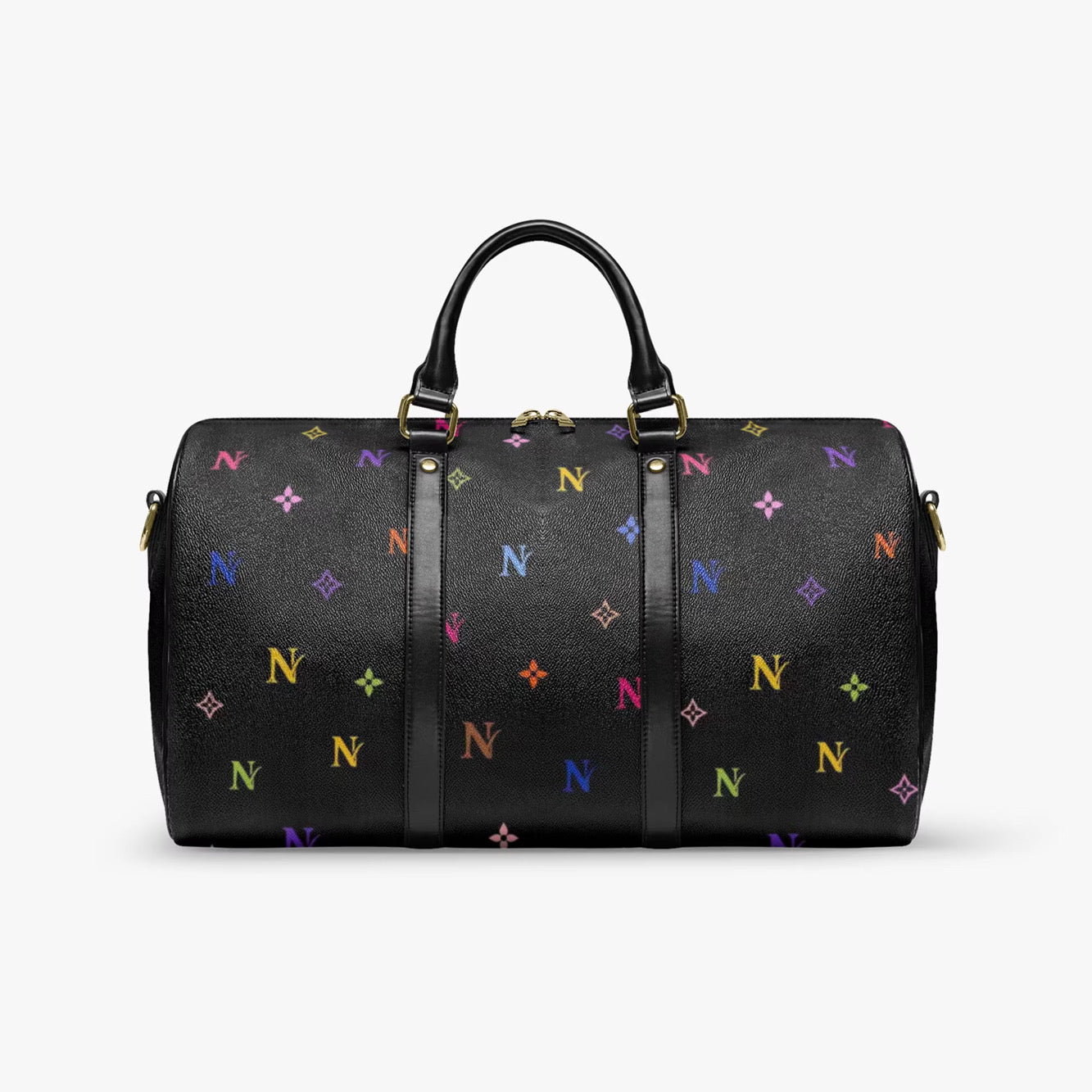 Monogram Duffle- Multicolor/ Black