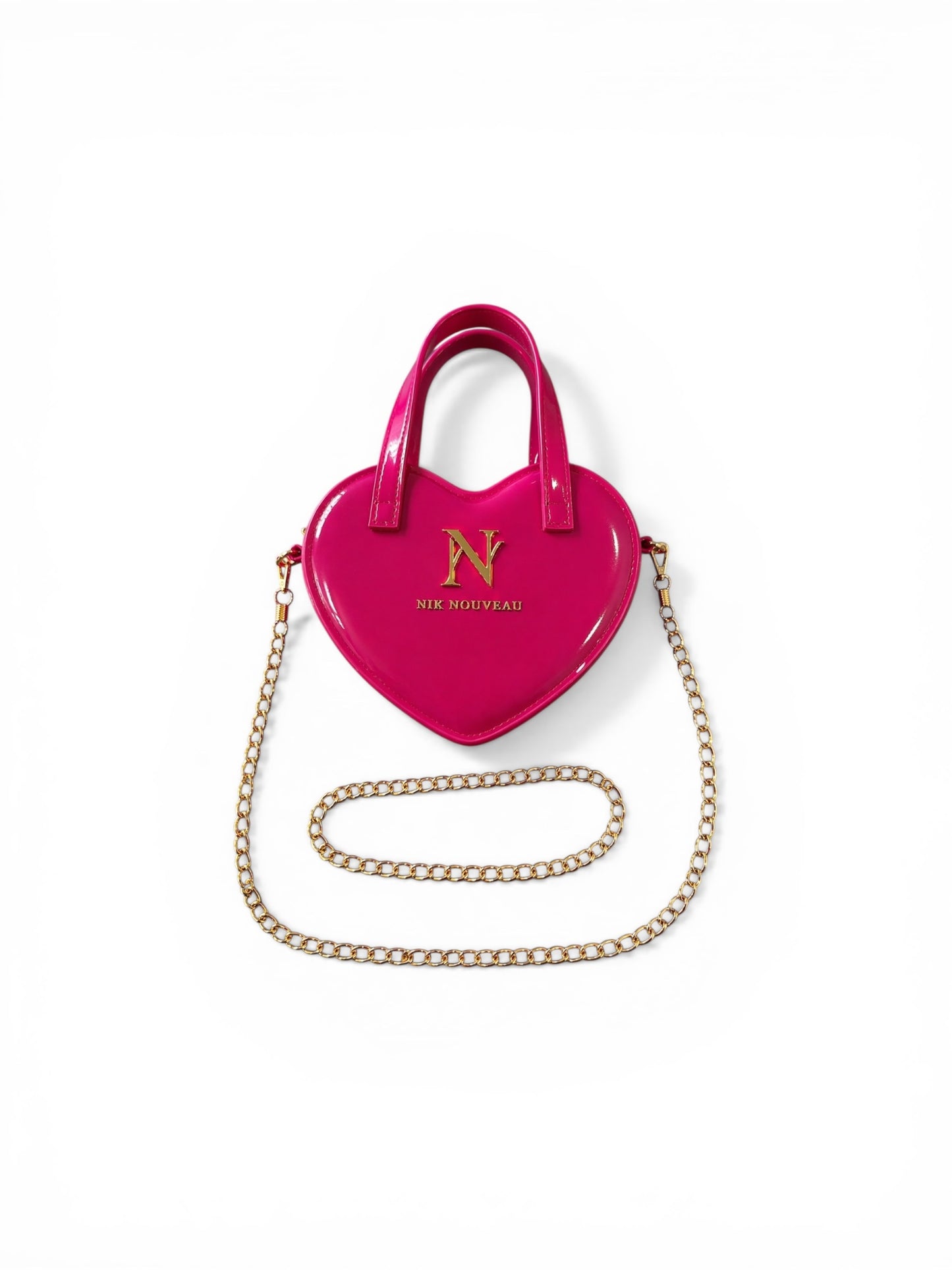 Sweet Heart Jelly Bag – Hot Pink