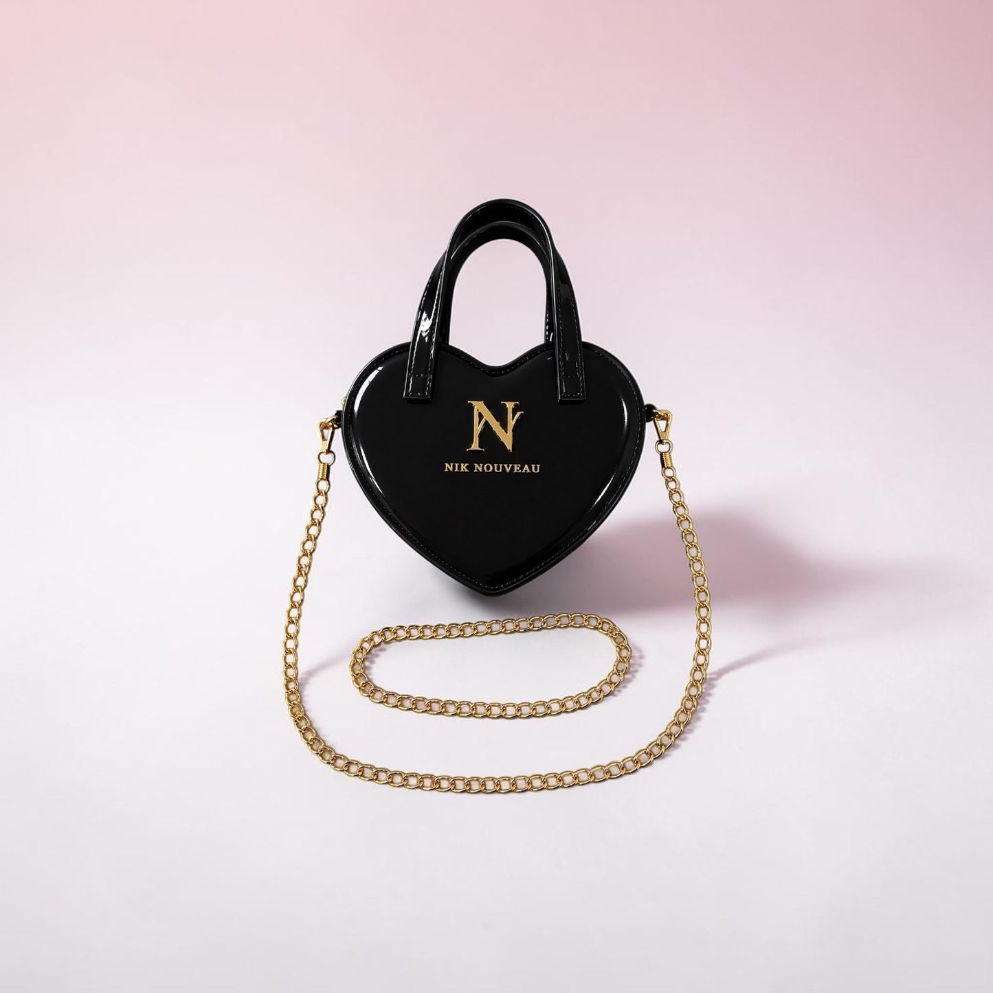 Sweet Heart Jelly Bag- Black