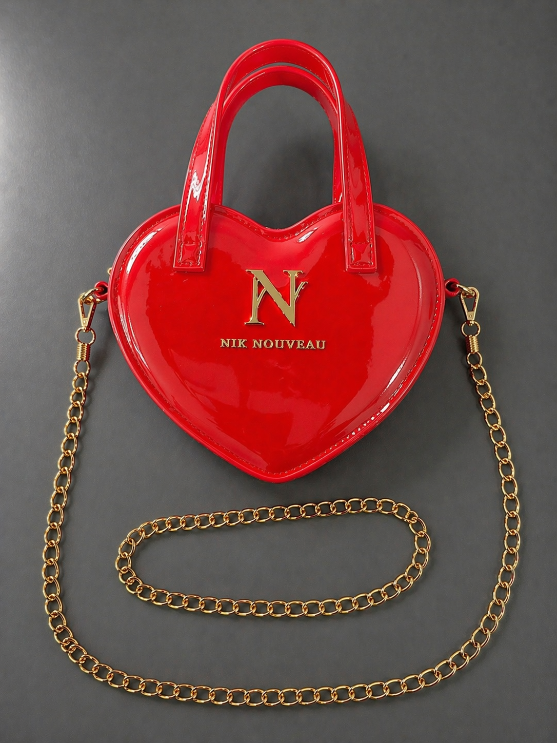 Sweet Heart Jelly Bag- Red