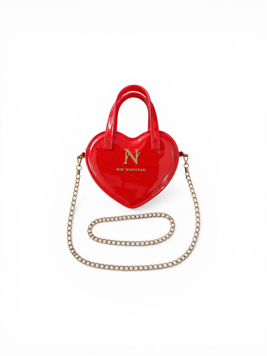 Sweet Heart Jelly Bag- Red