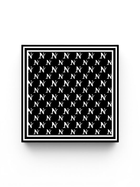 Signature Monogram Scarf- Oversize