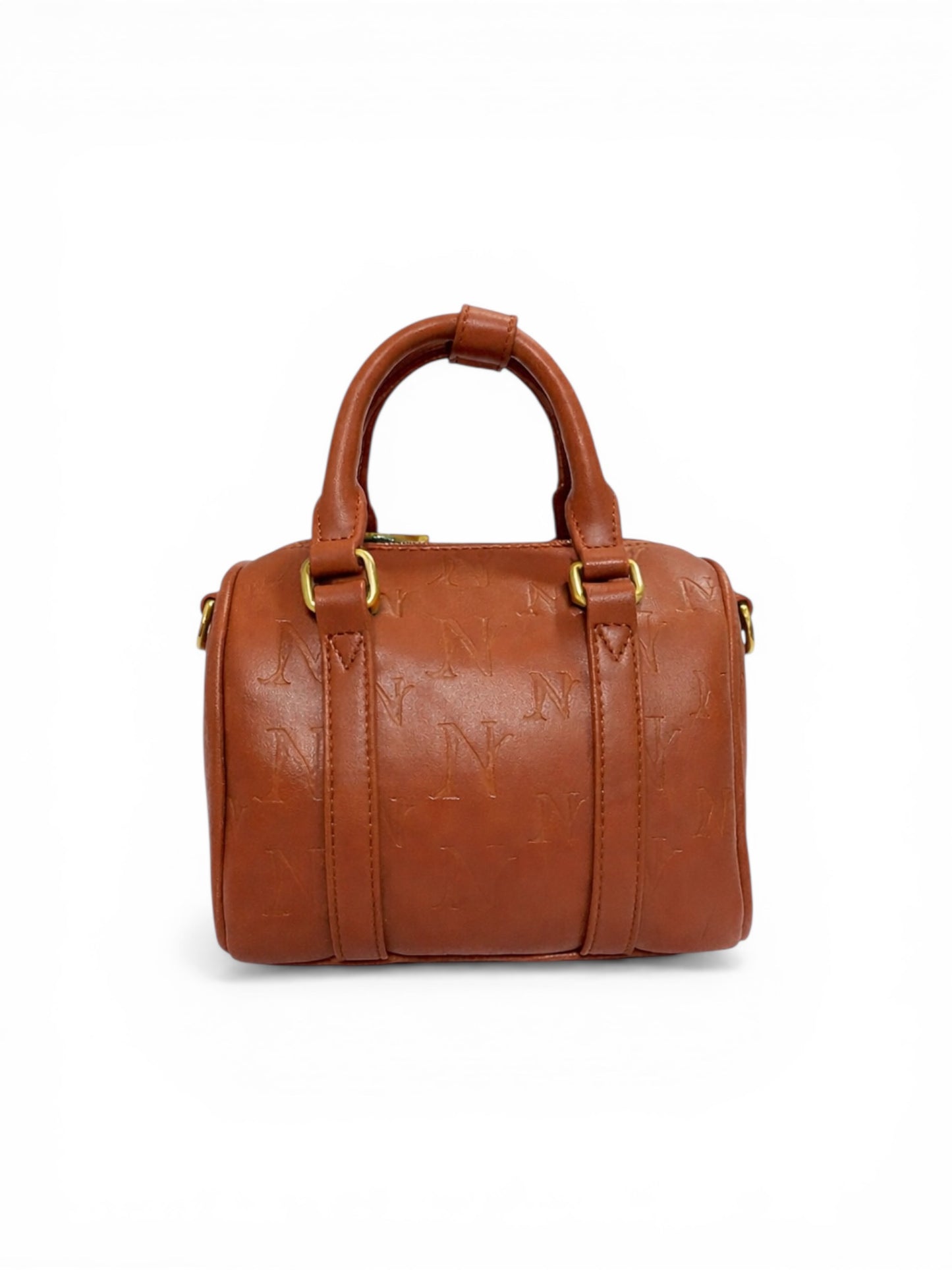 Nik Nouveau™ Micro Mini Boston Bag Cognac *Limited Edition
