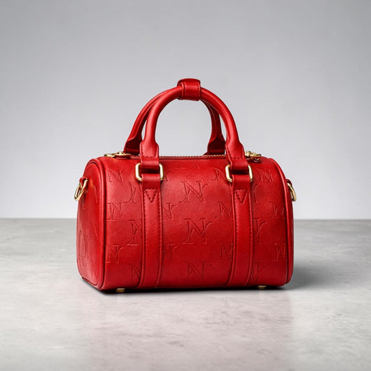 Nik Nouveau™ Mini Boston Bag Red